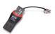 USB кардридер STLab U-374 (USB 2.0, Black/Red) для microSD