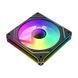 Вентилятор 120 мм, GameMax FN12A-S8I-R, 800-1600 об/хв, 50 см), 4-pin (PWM, Black, ARGB підсвічування, 50 см) / 3-pin (ARGB, гідродинамічний підшипник, 120х120х25 мм, до 31.21 дБ