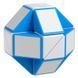 Smart Cube Змійка Рубіка біло-блакитна (SCT401) у коробці