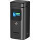 Універсальна мобільна батарея 15000 mAh, Canyon OnPower 150, QC3.0), TFT екран (CNS-CPB150DG), 100 Вт, 2xType-C (100Вт + 100 Вт, 15 Вт), Dark Grey, бездротова поворотна магнітна зарядка (Qi2, PD3.0) / 1xUSB (30 Вт