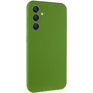 Чохол GETMAN Liquid Silk Full Camera для Samsung Galaxy S26+ Зелений