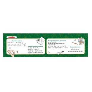 Закладка-шпаргалка з алгебри для 7-11 класу (147882)