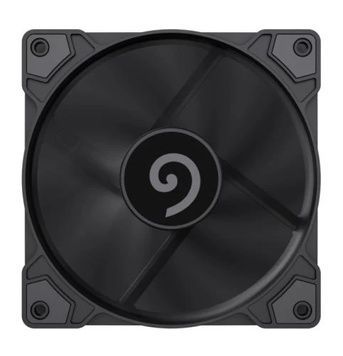 Вентилятор 120 мм, GameMax GMX-WFBK-PWM, 4-pin (PWM, 50 см), до 30 дБ, Black, гідродинамічний підшипник, 800-1600 об/хв, 120х120х25 мм