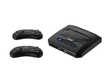 Ігрова приставка 2E "16 bit", Black, 913 ігор, 2 бездротові джойстики, HDMI підключення (2E16BHDWS913), microSD