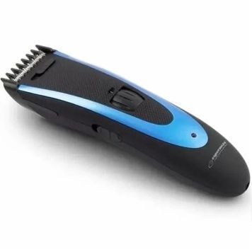 Машинка для стрижки Esperanza EBC004 Apollo, Black/Blue, індикатор заряду батареї, ширина ножа 40 мм, живлення мережа/акумулятор