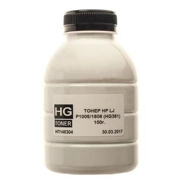 Тонер HP LJ P1005/1505/M1120/M1522, Canon LBP-3010/3100/3250, HG (TSM-HG361-100), 100 г