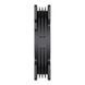 Вентилятор 120 мм, GameMax GMX-WFBK-PWM, 4-pin (PWM, 50 см), до 30 дБ, Black, гідродинамічний підшипник, 800-1600 об/хв, 120х120х25 мм