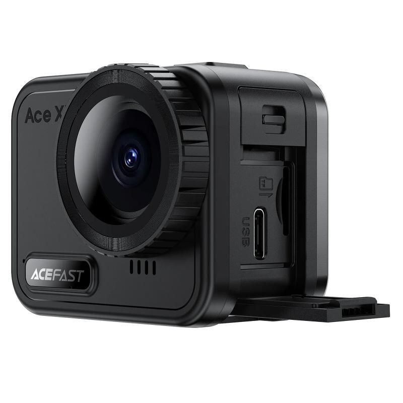 Екшн-камера Acefast X1 4K sports waterproof IPX8, чорна