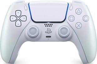 Геймпад Sony PlayStation 5 DualSense, Chroma Pearl, Bluetooth, подвійна вібрація, комбіноване