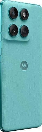 Смартфон Motorola Edge 60 Fusion, Amazonite, 6.67" (2712x1220, 5200 mAh, Bluetooth 5.4, WiFi 6, MicroSD (до 1 ТБ), 8Gb, Android 15 (PB7E0036RS), 256Gb, 120 Гц, 50/13Mp + 32Mp, NFC, Type-C, Mediatek Dimensity 7300 (8 ядер), Mali G615 MC2, P-OLED), 5G