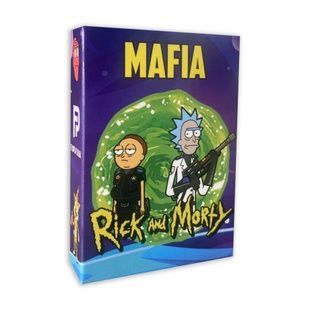 Настільна гра "Мафія" (Рік і Морті) PLR-0037