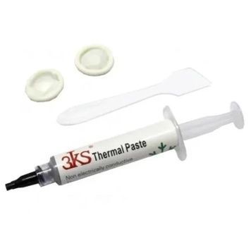Термопаста 3KS TG-500, 2 г, шприц, -50&deg;C / +160&deg;C, зі шпателем (3K-500-TG-2G-WSF), 5 Вт/мК