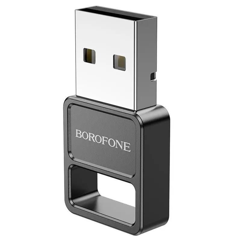 Bluetooth адаптер Borofone DH8 USB Black