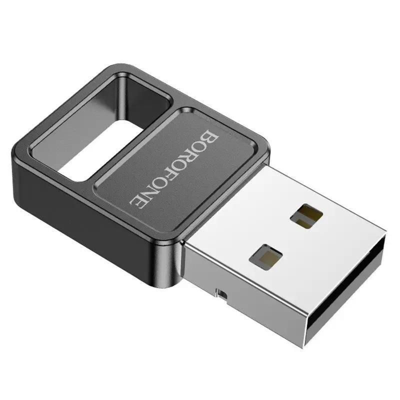 Bluetooth адаптер Borofone DH8 USB Black