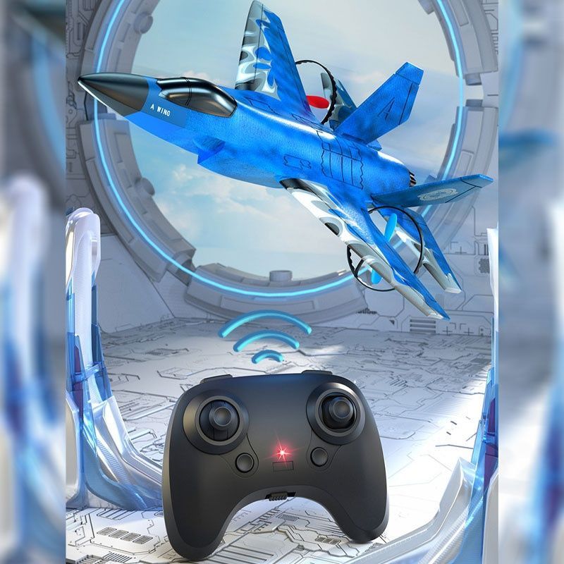 Літак на радіокеруванні SCHE HW39 F35 Fighter, синій