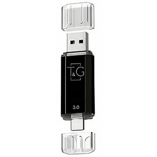 Флеш-накопичувач T&G 009 Star Series 2in1 USB 3.0 (USB-A/C) 256GB Чорний