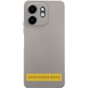 Чохол GETMAN Liquid Silk Full Camera TPU для TECNO Spark Go 2, Сірий / Lavender