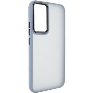 Чохол протиударний TPU+PC Lyon Frosted для Samsung Galaxy S25 Ultra, колір Sierra Blue