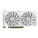 Відеокарта GeForce RTX 5060, Asus, 8Gb GDDR7, 128-bit, HDMI/3xDP, 2565/28000 MHz, 8-pin (DUAL-RTX5060-O8G-WHITE), DUAL OC (White Edition)