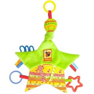 Подвеска-погремушка "Звездочка с кольцами" (МС 030602-02, Green)