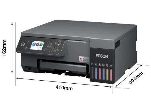 БФП струменевий кольоровий A4 Epson L8100, Black, чорнило Epson 115 (C11CK94401), вбудоване СБПЧ, USB / Lan, WiFi, до 22/22 стр/хв, сенсорний РК-екран 6.1 см, друк на ID / DVD, 5760х1440 dpi
