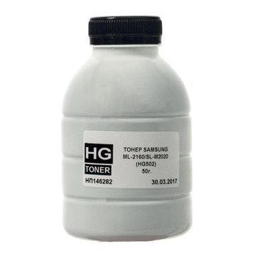 Тонер Samsung ML-2160/2165, SCX-3400/3405, 50 г, Black, HG (TSM-HG502-050), SL-M2020/M2070