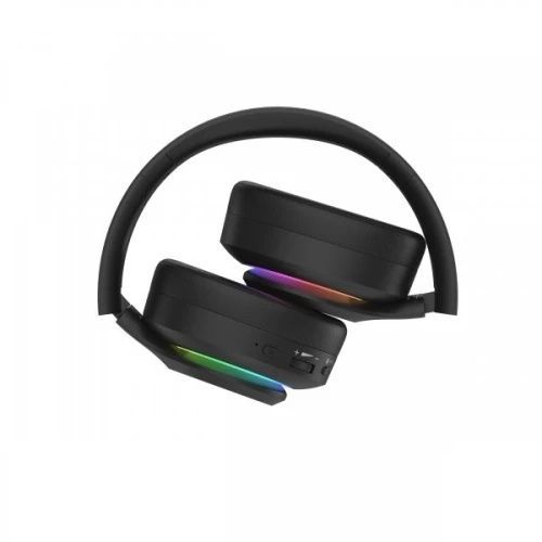 Навушники бездротові Bloody GR520, Black, RGB підсвічування, динаміки 50 мм, Bluetooth 5.3 / USB 2.4 GHz / 3.5 мм, 105 дБ, мікрофон, 16 Ом, 1050 mAh