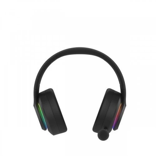Навушники бездротові Bloody GR520, Black, RGB підсвічування, динаміки 50 мм, Bluetooth 5.3 / USB 2.4 GHz / 3.5 мм, 105 дБ, мікрофон, 16 Ом, 1050 mAh