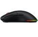 Миша бездротова Hator Pulsar 3, Black, оптична (сенсор PixArt PMW 3311), RGB підсвічування, 12000 dpi, перемикачі HATOR Optical 100M / Kailh 3M, акумулятор 600 mAh (HTM630), 35G, Bluetooth / USB 2.4 GHz / USB