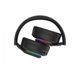 Навушники бездротові Bloody GR520, Black, RGB підсвічування, динаміки 50 мм, Bluetooth 5.3 / USB 2.4 GHz / 3.5 мм, 105 дБ, мікрофон, 16 Ом, 1050 mAh