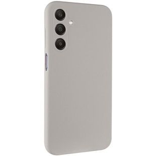 Чехол GETMAN Liquid Silk Full Camera для Samsung Galaxy A37 5G, Серый / Lavender