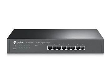 Коммутатор TP-LINK TL-SG1008, 8x100/1000 Мбит/с, неуправляемый, металлический корпус