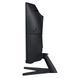 Монітор вигнутий 32" Samsung Odyssey Gaming G55C, Black, 2560x1440 (16:9), VA, 2500:1, 1 мс, AMD FreeSync (LS32CG550EIXUA), HDMI/DP, 178&deg;/178&deg;, VESA 75x75, 300 кд/м&sup2;, 1000R, 165 Гц