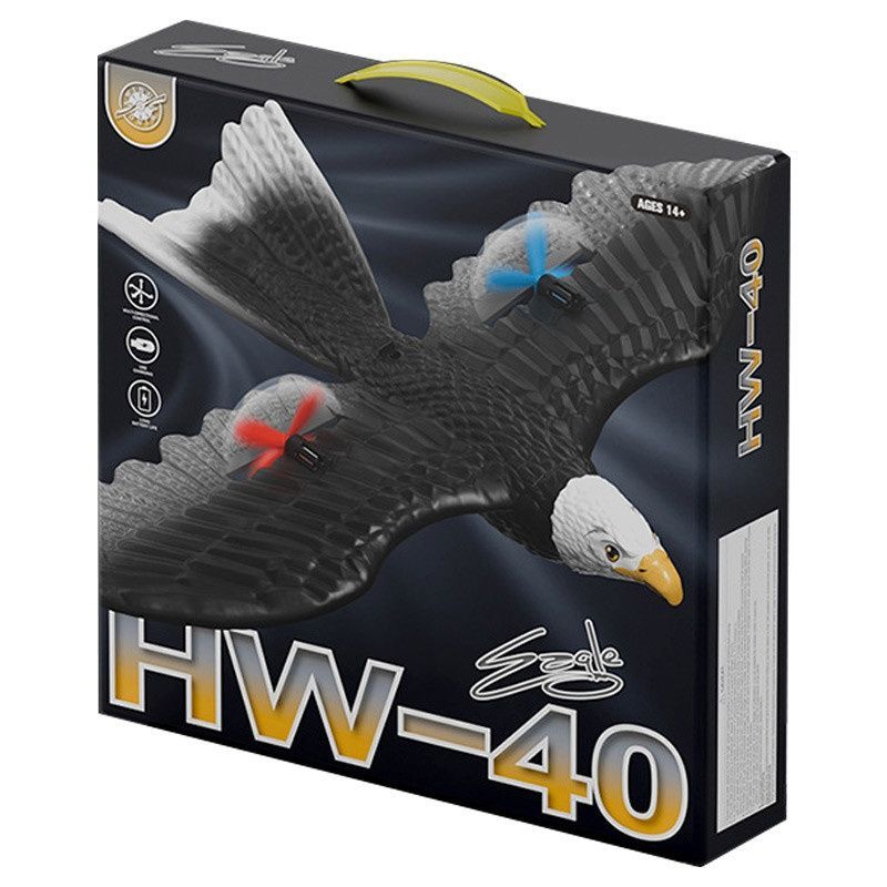 Літак на радіокеруванні SCHE HW40 Eagle, чорний