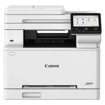 МФУ лазерное цветное A4 Canon MF667Cdw, Grey, WiFi, ADF на 50 л, факс, до 25 стр/мин, USB / GLan, 1200x1200 dpi, дуплекс, сенсорный ЖК-экран 12.7 см, картриджи Canon 075 (6928C001)