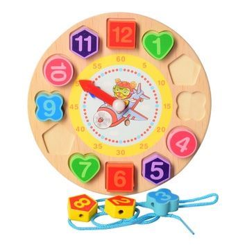 Годинник-рамка Limo Toy MD 1270 "Тигр" зі шнурівкою, 18 см