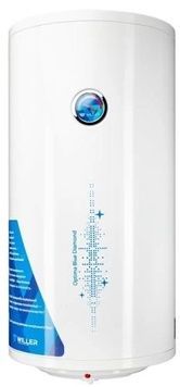 Водонагрівач Willer EV80DR Optima, White, бак титанокварцова емаль, 86.5х41х43см, 2000W, 80л, C, сухий ТЕН, зовнішній терморегулятор, механічне керування, 2 ТЕНи