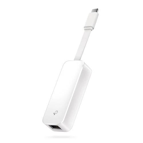 Мережевий адаптер USB TP-LINK UE300C, White, USB Type-C, 1xGLan