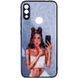 Чехол-накладка TPU+PC Prisma Ladies для Xiaomi Redmi Note 7 / Note 7 Pro / Note 7s, Black in White