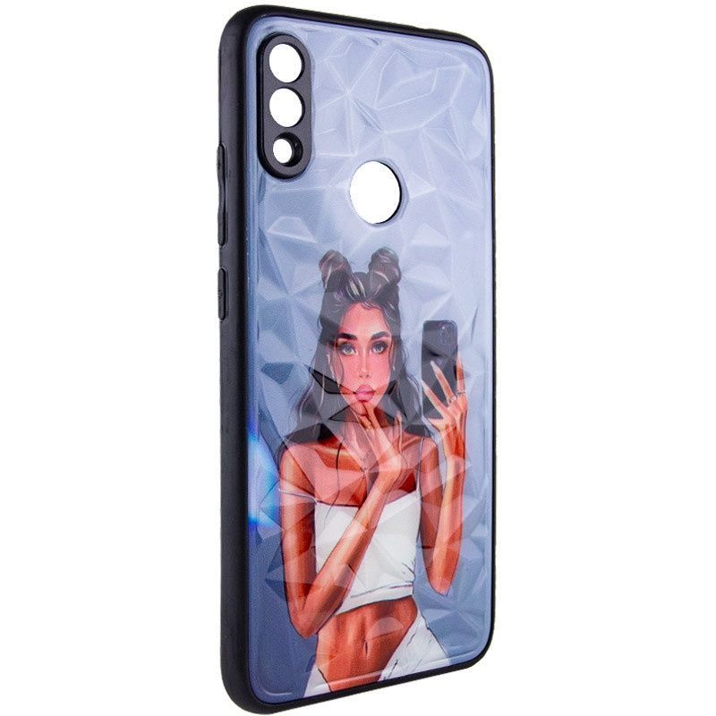 Чехол-накладка TPU+PC Prisma Ladies для Xiaomi Redmi Note 7 / Note 7 Pro / Note 7s, Black in White