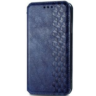 Чехол-книжка GETMAN Cubic (PU) Синий для Xiaomi Redmi 9