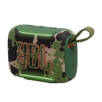 Колонка портативна 1.0 JBL Go 5, Squad, USB Type-C, RGB підсвічування, IP68 водонепроникна, Bluetooth, 4.8 Bт, час роботи до 10 год (JBLGO5SQUAD)