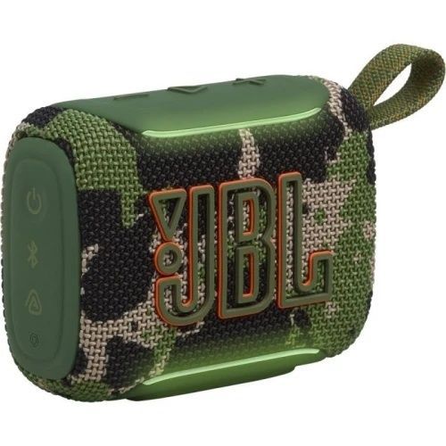 Колонка портативна 1.0 JBL Go 5, Squad, USB Type-C, RGB підсвічування, IP68 водонепроникна, Bluetooth, 4.8 Bт, час роботи до 10 год (JBLGO5SQUAD)
