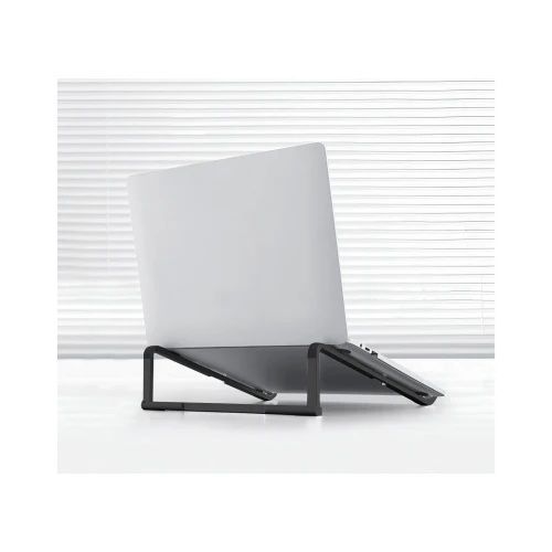 Підставка OfficePro LS530B: алюміній та силікон для комфортної роботи до 16"