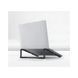 Підставка OfficePro LS530B: алюміній та силікон для комфортної роботи до 16"