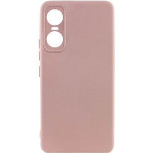 Чехол Silicone Cover Lakshmi Full Camera (A) Розовый для Tecno Pop 6 Pro