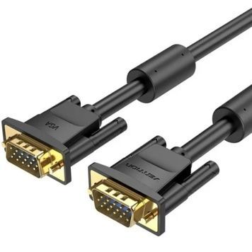 Кабель VGA (M) - VGA (M), 10 м, Vention (DAEBL), Black