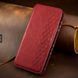 Кожаный чехол-книжка GETMAN Cubic (PU) Красный для Xiaomi Redmi 9