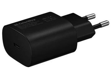 Мережевий зарядний пристрій ColorWay, Black, 3A, 25W (CW-CHS033PD-BK), 1xUSB-C