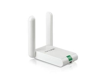 Сетевой адаптер USB TP-LINK TL-WN822N, White, 802.11n, WPS, USB 2.0, две внешние антенны 3 дБи, до 300 Мбит/с